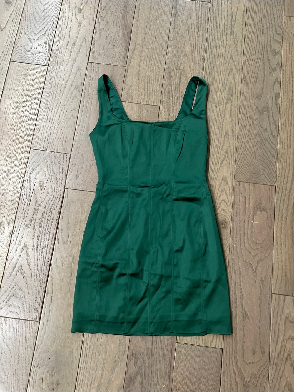 Aritzia satin bodycon dress, size 4, NWOT